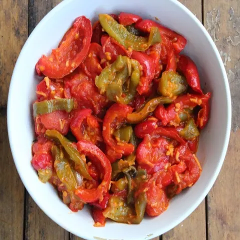 Algerian Flafla (Bell Pepper Salad)
