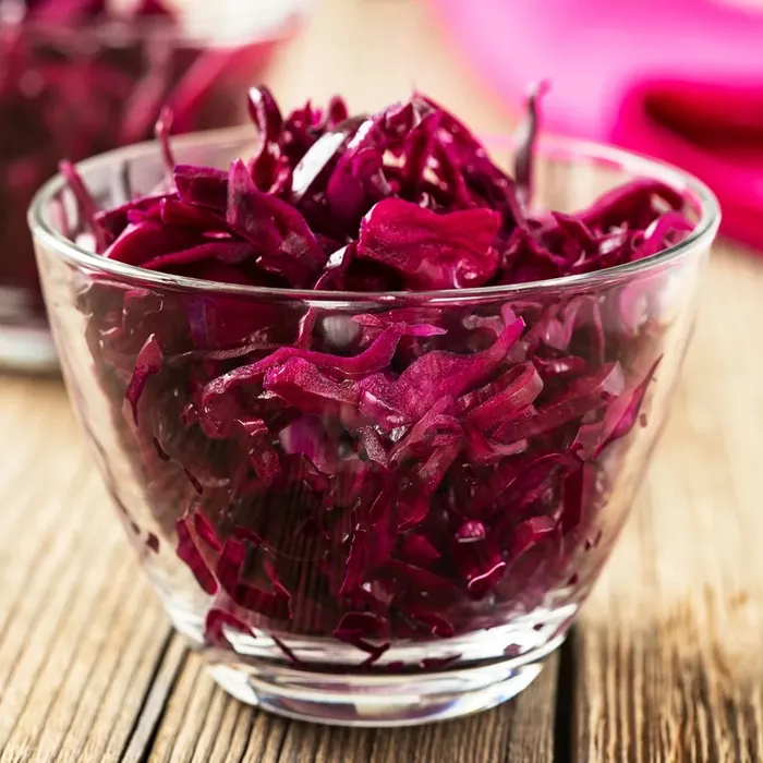 Beetroot & red cabbage sauerkraut