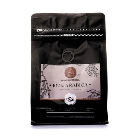 Wawi Coffee - Dark Roast Coffee Beans (2 Pack - 250 gram bundle)