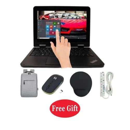 256GB SSD 8GB RAM Refurbished Laptop ThinkPad Yoga 11e X360 Touchscreen Webcam Bluetoo…