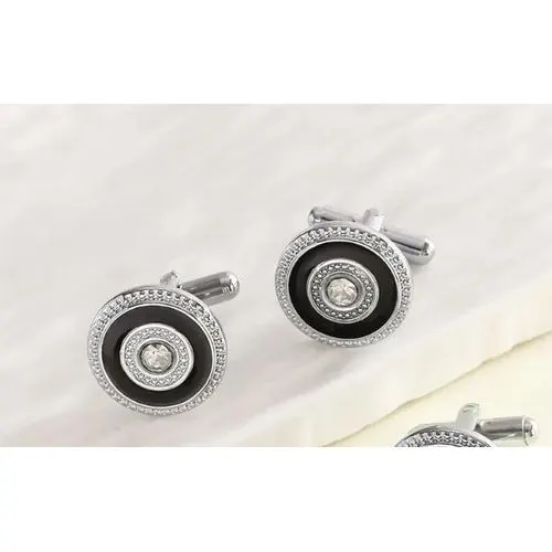 Dy Round design cufflinks