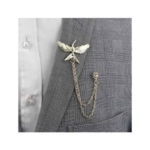 Dy Falcon Lapel Pin