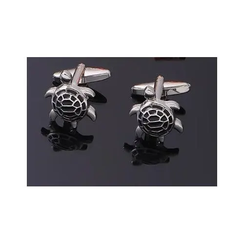 Dy Silver Tortoise designed Cufflinks